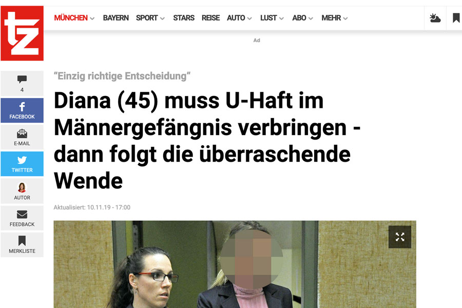U-haft im Männergefängnis - Presse - Heindl Rechtsanwälte
